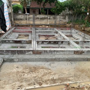 37. Đổ Móng Xây Móng Nhà Thờ 3 Gian ở Thôn Vạn Phúc Đông, Xã Đức Minh, Đức Thọ, Hà Tĩnh