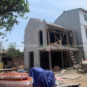 36. Lót Ngói Màn đổ Bê Tông Mái Trát Tường Nhà Thờ 2 Tầng ở Văn Trung Tân Chi Tiên Du Bắc Ninh